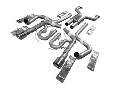 Solo Performance Mach Cat-Back Exhaust with Polished Tips (11-14 Mustang GT)