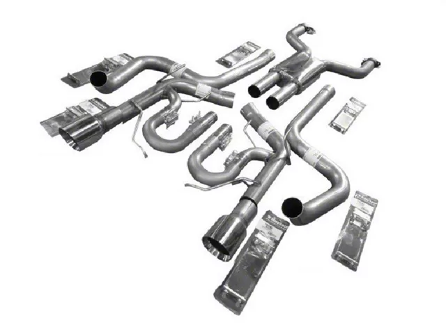 Solo Performance Mach Cat-Back Exhaust with Polished Tips (11-14 Mustang GT)