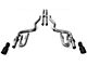 Solo Performance Street Race Cat-Back Exhaust with Black Tips (15-17 Mustang GT Fastback)