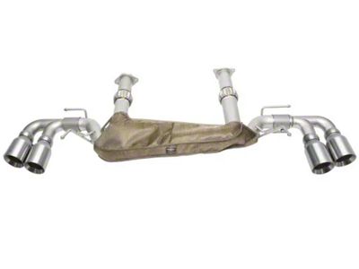Soul Performance Non-Valved Cat-Back Exhaust System with Straight Cut Brushed Tips (20-25 Corvette C8 w/o NPP Dual Mode Exhaust, Excluding Z06)