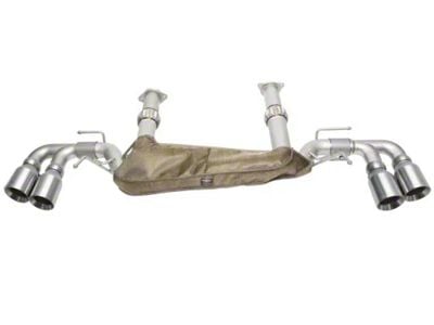 Soul Performance Non-Valved Cat-Back Exhaust System with Straight Cut Brushed Tips (20-24 Corvette C8 w/o NPP Dual Mode Exhaust, Excluding Z06)
