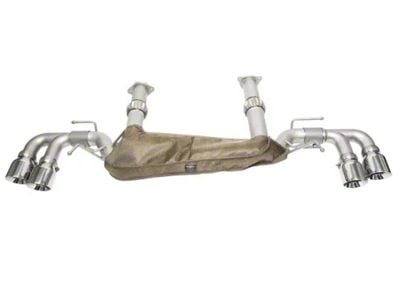 Soul Performance Non-Valved Cat-Back Exhaust System with Slash Cut Polished Chrome Tips (20-24 Corvette C8 w/o NPP Dual Mode Exhaust, Excluding Z06)