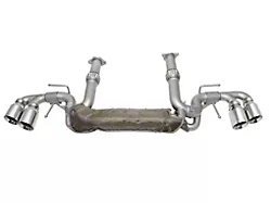 Soul Performance Valved Cat-Back Exhaust System with Straight Cut Polished Chrome Tips (20-24 Corvette C8 w/ NPP Dual Mode Exhaust, Excluding Z06)