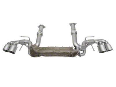 Soul Performance Valved Cat-Back Exhaust System with Slash Cut Signature Satin Tips (20-25 Corvette C8 w/ NPP Dual Mode Exhaust, Excluding Z06)
