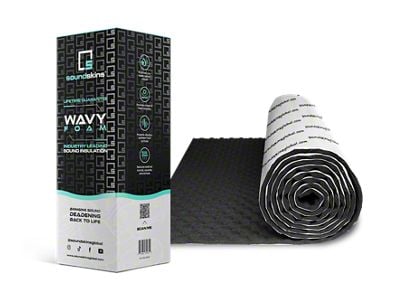SoundSkins Decoupling and Sound Absorbing Wavy Foam Kit (Universal; Some Adaptation May Be Required)