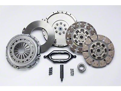 South Bend Clutch Stage 3 Street Dual Disc Organic Clutch Kit; 23-Spline (11-17 Mustang GT)