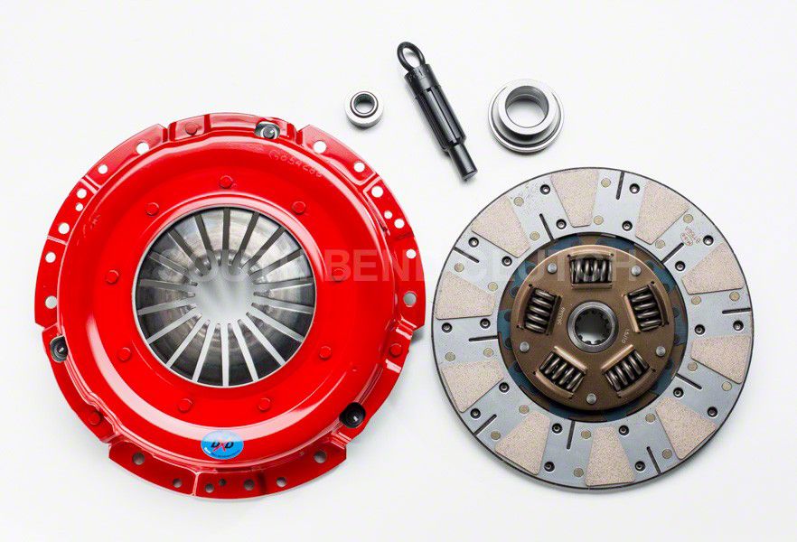 South Bend Clutch Mustang Stage 2 Drag Organic Clutch Kit; 10 Spline