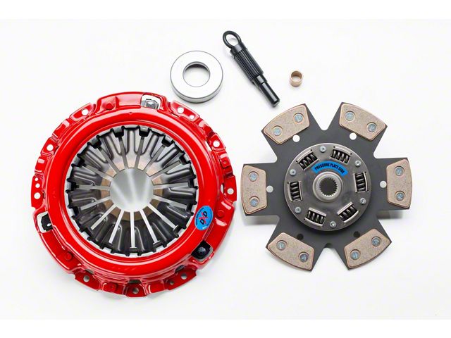 South Bend Clutch Stage 2 Drag Ceramic Clutch Kit; 10-Spline (Late 01-04 Mustang GT; Late 2001 Mustang Cobra; 03-04 Mustang Mach 1)