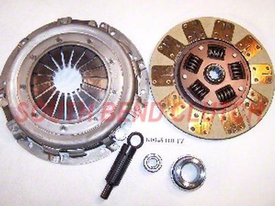 South Bend Clutch Stage 2 Endurance Kevlar/Ceramic Clutch Kit; 10-Spline (86-Mid 01 Mustang GT)