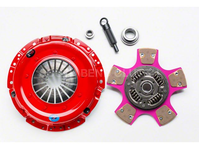 South Bend Clutch Stage 4 Extreme Ceramic Clutch Kit; 10-Spline (05-10 Mustang GT)