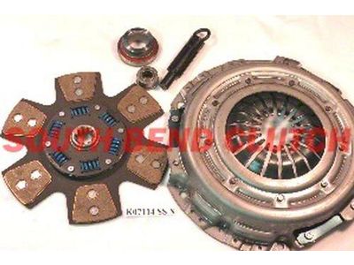 South Bend Clutch Stage 4 Extreme Ceramic Clutch Kit; 10-Spline (94-04 Mustang V6)