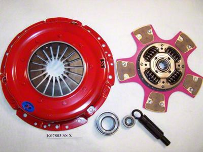 South Bend Clutch Stage 4 Extreme Ceramic Clutch Kit; 10-Spline (Late 01-04 Mustang GT; Late 2001 Mustang Cobra; 03-04 Mustang Mach 1)