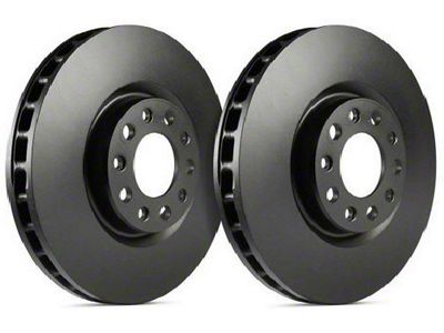 SP Performance Premium Rotors with Black ZRC Coated; Front Pair (10-15 V6 Camaro)