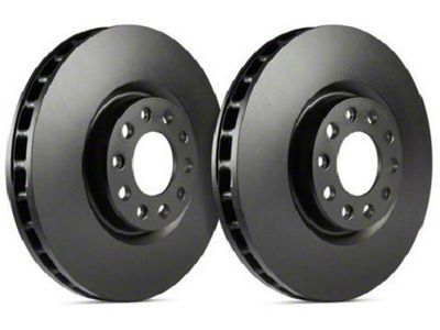 SP Performance Premium Rotors with Black ZRC Coating; Front Pair (16-24 Camaro LS & LT w/ 4-Piston Front Calipers; 2020 Camaro LT1)