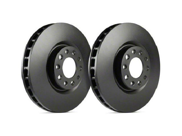 SP Performance Premium Rotors with Black ZRC Coated; Front Pair (16-24 Camaro LS & LT w/ Single Piston Front Calipers)