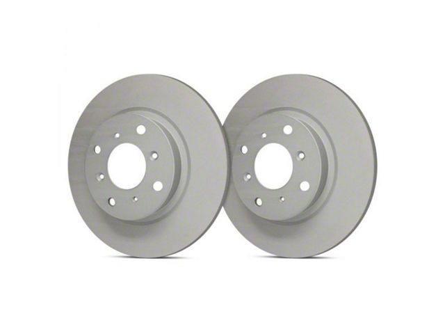SP Performance Premium Rotors with Silver ZRC Coated; Rear Pair (16-24 Camaro SS w/ 4-Piston Front Calipers)