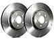 SP Performance Slotted Rotors with Silver ZRC Coated; Rear Pair (16-24 Camaro LS, LT)