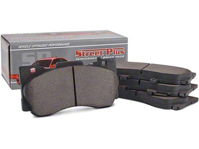 SP Performance Street Plus Semi-Metallic Brake Pads; Rear Pair (10-15 V6 Camaro)