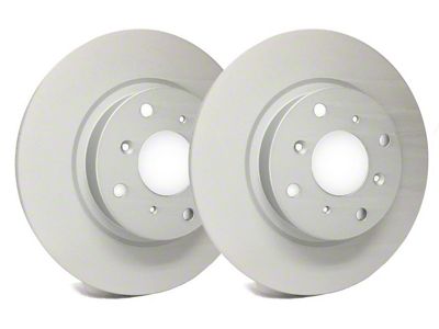 SP Performance Premium Rotors with Silver Zinc Plating; Rear Pair (09-10 Challenger SE; 11-23 Challenger SE, SXT w/ Single Piston Front Calipers)