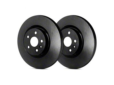 SP Performance Premium Rotors with Black ZRC Coating; Front Pair (15-23 Charger Pursuit)