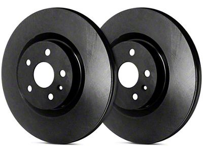 SP Performance Premium Rotors with Black ZRC Coating; Rear Pair (06-17 5.7L HEMI, 3.5L RWD & 3.6L RWD Charger w/ 13.70-Inch Vented Rear Rotors; 15-23 Charger Pursuit)