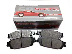 SP Performance Street Plus Semi-Metallic Brake Pads; Rear Pair (06-18 5.7L HEMI Charger w/ Solid Rear Rotors; 06-18 V6 RWD Charger)