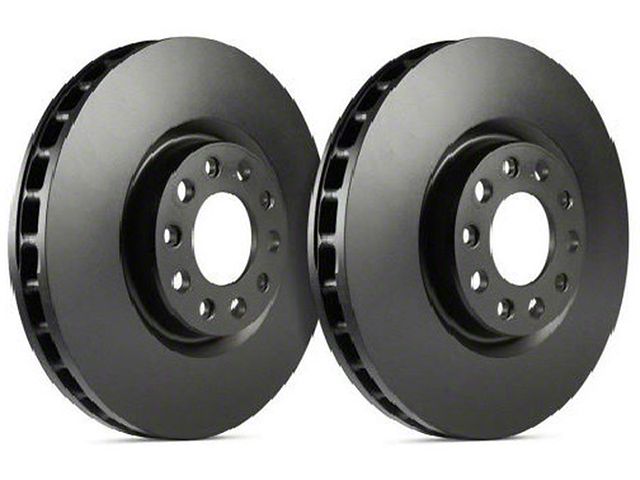 SP Performance Premium Rotors with Black ZRC Coated; Front Pair (94-04 Mustang Cobra, Bullitt, Mach 1)