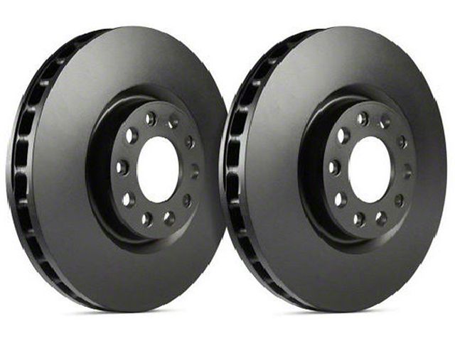 SP Performance Premium Rotors with Black ZRC Coated; Front Pair (15-23 Mustang EcoBoost w/o Performance Pack, V6)
