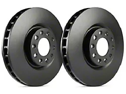 SP Performance Premium Rotors with Black ZRC Coated; Front Pair (15-23 Mustang GT w/ Performance Pack)