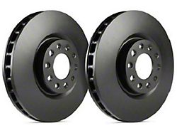 SP Performance Premium Rotors with Black ZRC Coating; Front Pair (1979 5.0L Mustang; 82-83 Mustang; 84-86 5.0L Mustang; 87-93 2.3L Mustang)