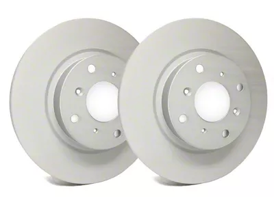 SP Performance Premium Rotors with Gray ZRC Coating; Rear Pair (15-23 Mustang EcoBoost w/o Performance Pack, V6)