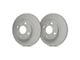 SP Performance Premium Rotors with Silver ZRC Coated; Front Pair (1993 Mustang Cobra)