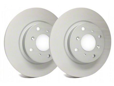 SP Performance Premium Rotors with Silver ZRC Coated; Front Pair (15-23 Mustang EcoBoost w/o Performance Pack, V6)