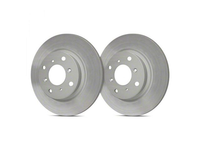 SP Performance Premium Rotors with Silver ZRC Coated; Front Pair (05-10 Mustang V6)