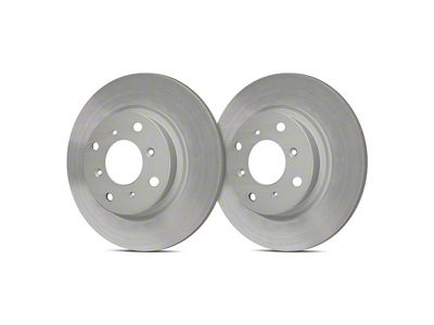 SP Performance Premium Rotors with Silver ZRC Coating; Rear Pair (94-04 Mustang GT, V6)