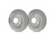 SP Performance Premium Rotors with Silver ZRC Coated; Rear Pair (15-23 Mustang GT, EcoBoost w/ Performance Pack)