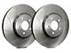 SP Performance Slotted Rotors with Silver ZRC Coated; Front Pair (11-14 Mustang GT w/ Performance Pack; 12-13 Mustang BOSS 302; 07-12 Mustang GT500)