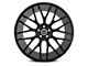Spec-1 SPL-001 Gloss Black Wheel; Rear Only; 20x10 (06-10 RWD Charger)