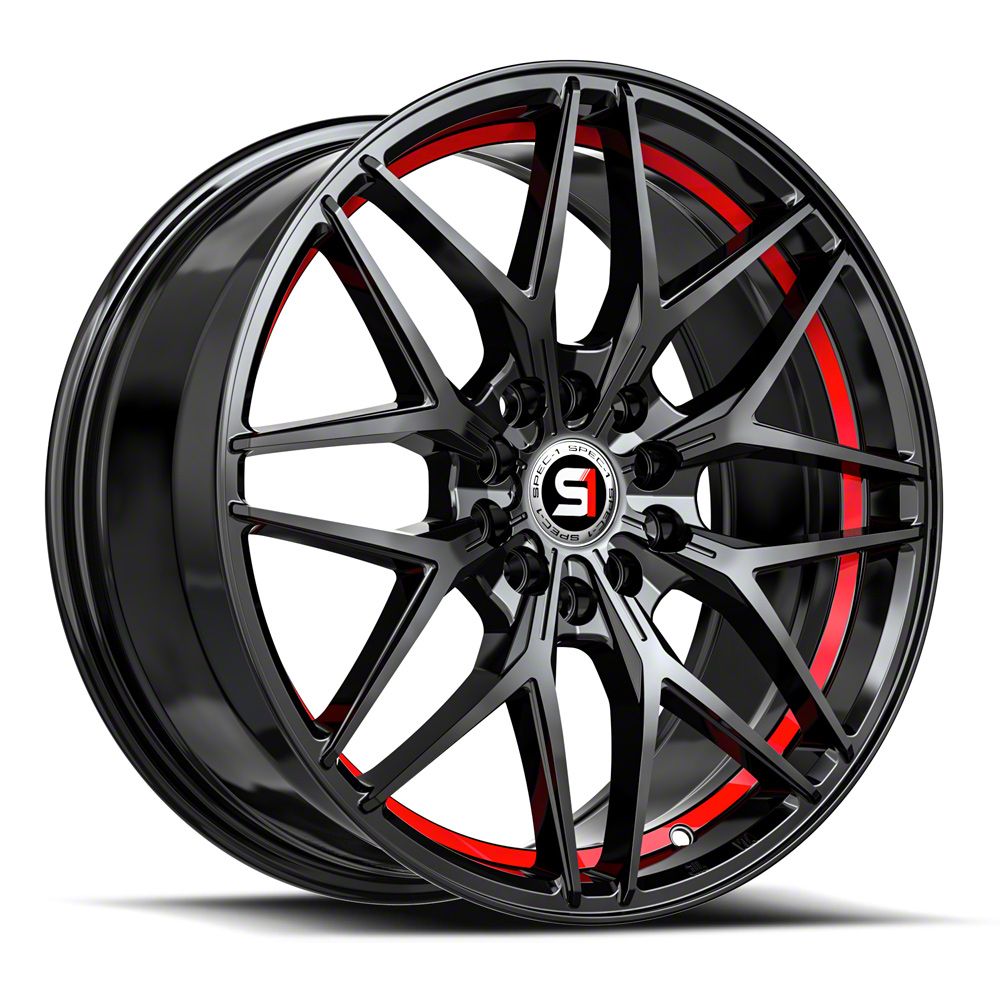 Camaro 527R Chromium Black Wheel; Rear Only; 18x10; 35mm