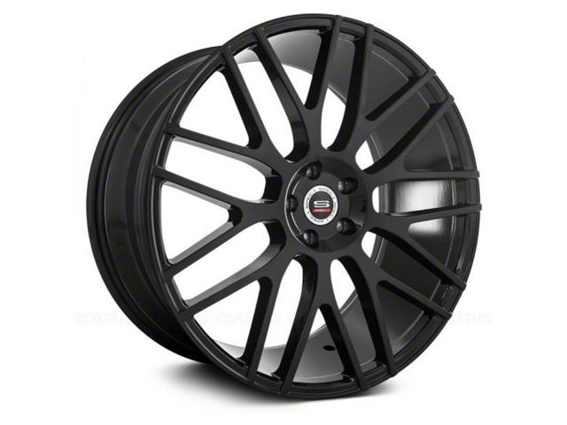 Spec-1 SPL-001 Gloss Black Wheel; Rear Only; 20x10 (08-23 RWD Challenger, Excluding Widebody)