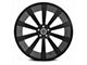 Spec-1 SPL-002 Gloss Black Wheel; 20x9 (08-23 RWD Challenger, Excluding Widebody)