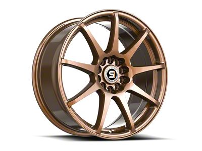 Spec-1 SP-67 Gloss Bronze Wheel; 18x8; 38mm Offset (15-23 Mustang GT w/o Performance Pack, EcoBoost, V6)
