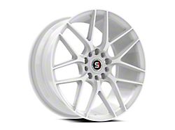 Spec-1 SP-78 All White Wheel; 16x7.5; 30mm Offset (79-93 Mustang w/ 5-Lug Conversion)