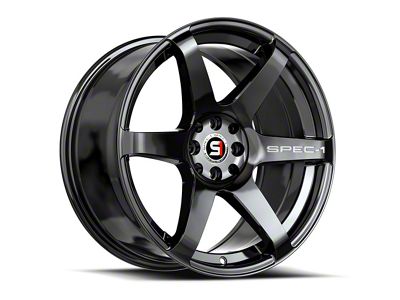 Spec-1 SPT-32 Gloss Black Wheel; 18x8; 34mm Offset (24-26 Mustang)