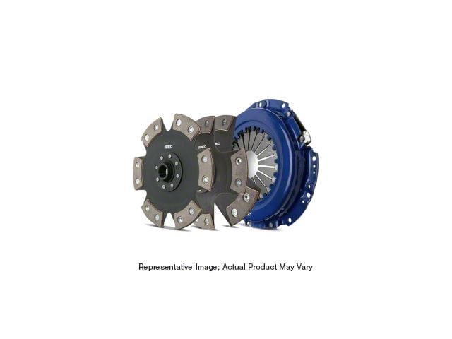Spec Stage 4 Carbon Clutch Kit for OE Dual Mass Flywheel (10-15 V6 Camaro)