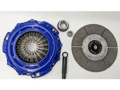 Spec E-Trim Super Twin Sintered Iron Clutch Kit with Flywheel; 26-Spline (07-09 Mustang GT500)