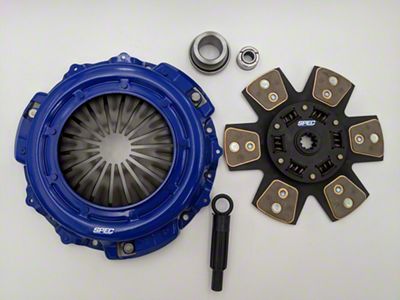 Spec P-Trim Super Twin Carbon Clutch Kit with Flywheel; 26-Spline (2010 Mustang GT500)