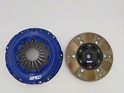 Spec Stage 2+ Carbon/Kevlar Clutch Kit; 10-Spline (05-June 6/07 Mustang V6)