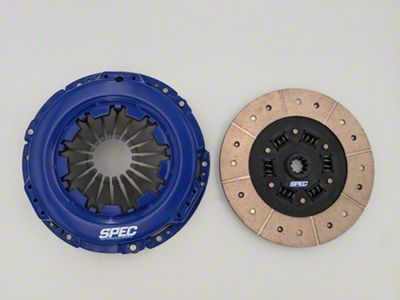 Spec Stage 3+ Carbon Clutch Kit; 10-Spline (05-10 Mustang V6)