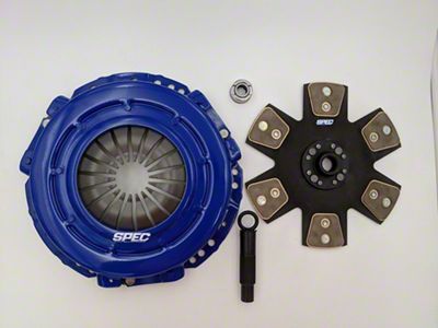 Spec Stage 4 Carbon Clutch Kit; 10-Spline (05-10 Mustang GT)